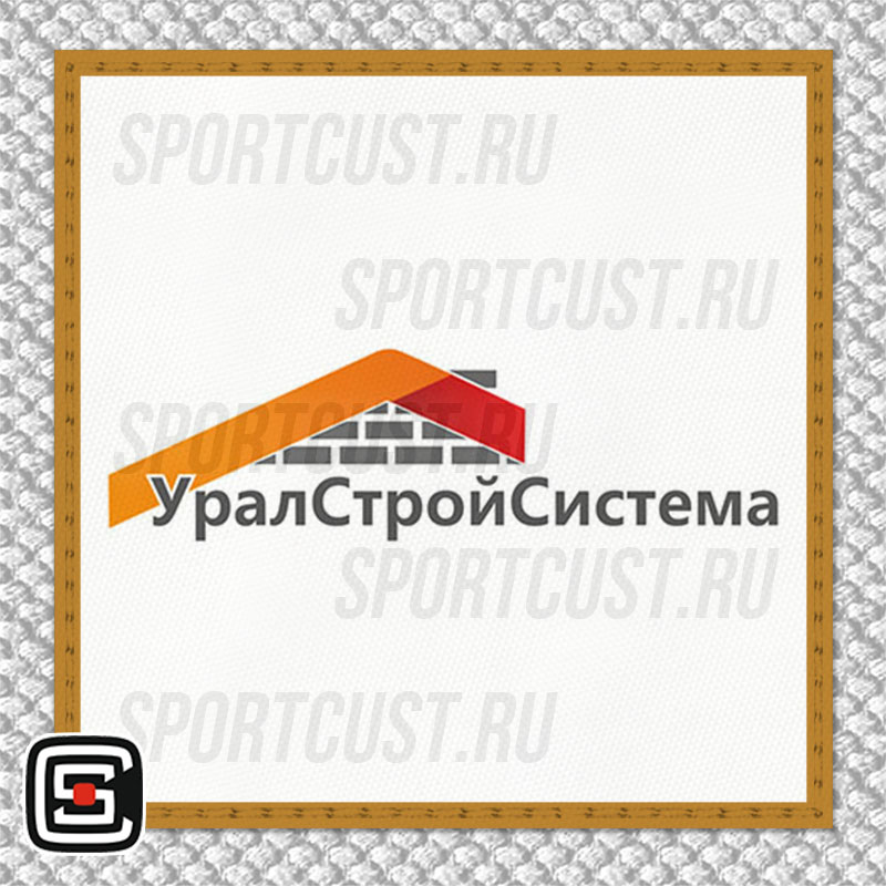 Нашивка на грудь кимоно «СШОР-3 им. А.А. Лопатина» (Нижний Тагил) 001w