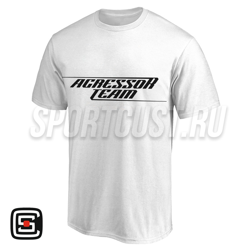 Футболка дзюдо с 2 принтами «Agressor GYM» (Мытищи) 001wb - 52