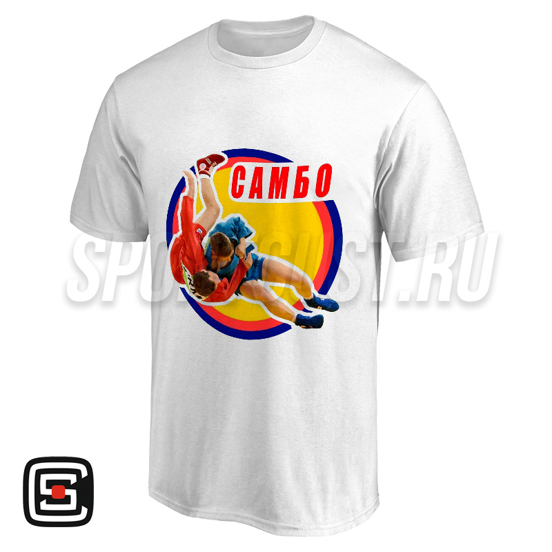 Футболка самбо с 2 принтами «Arena Sambo» (Нижневартовск) 001wr