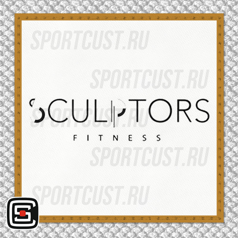 Нашивка на грудь кимоно СФК «Sculptors» (Санкт-Петербург) 001w