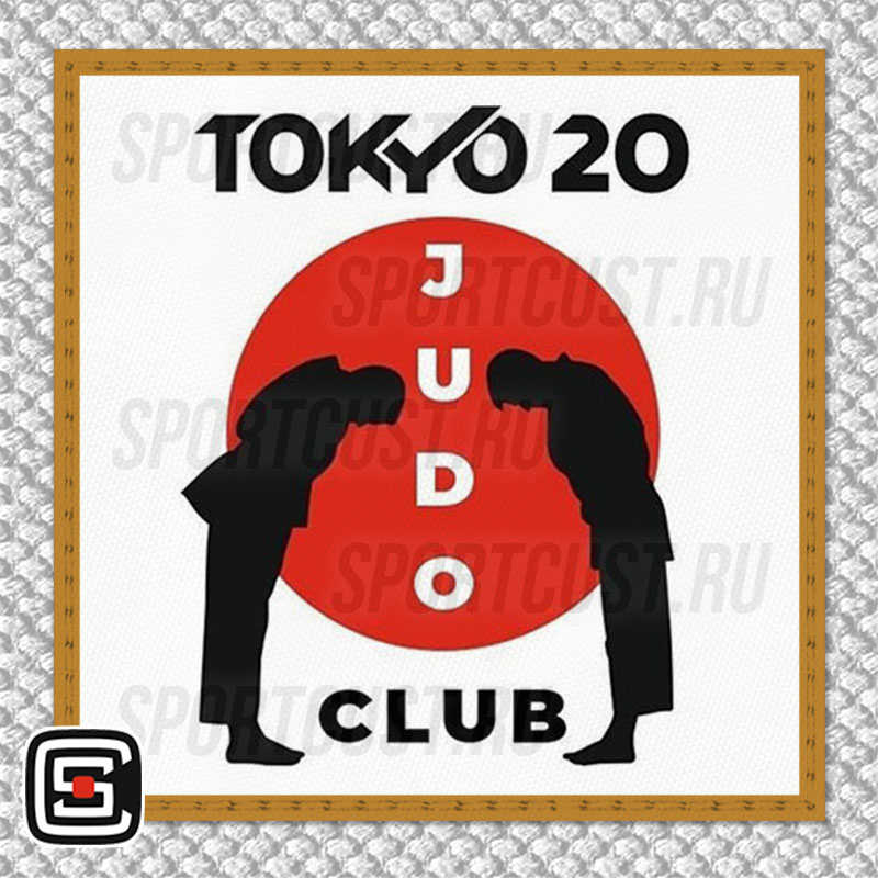 Нашивка на грудь кимоно JC «TOKYO 20» (Тюмень) 001w