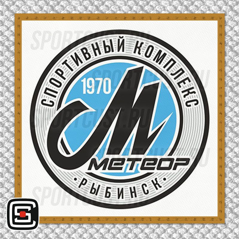 Нашивка на грудь кимоно СК «Метеор» (Рыбинск) 001w