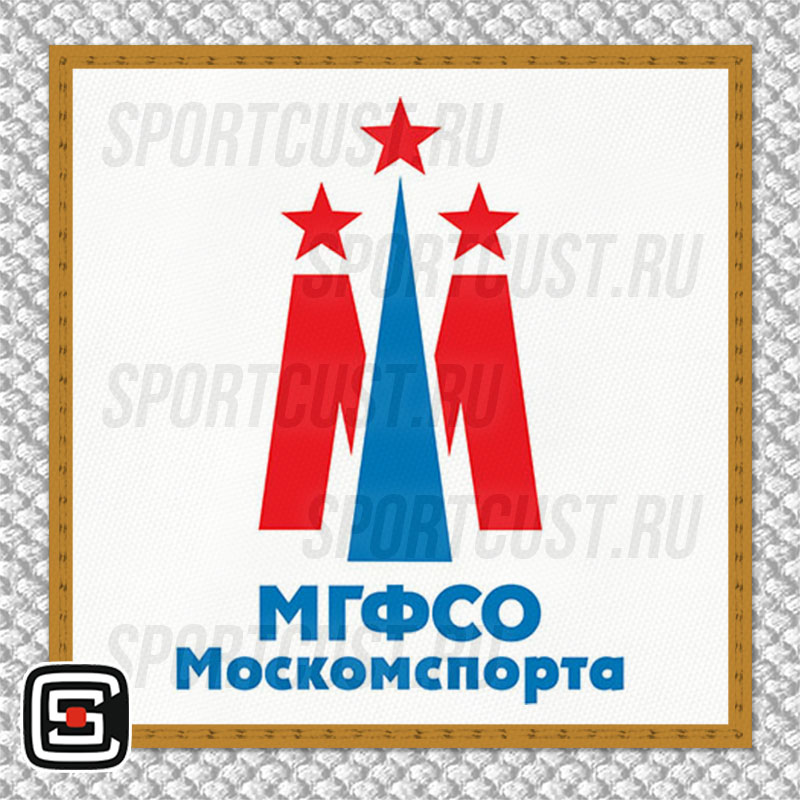 Нашивка на грудь кимоно МГФСО «Москомспорта» (Москва) 001w