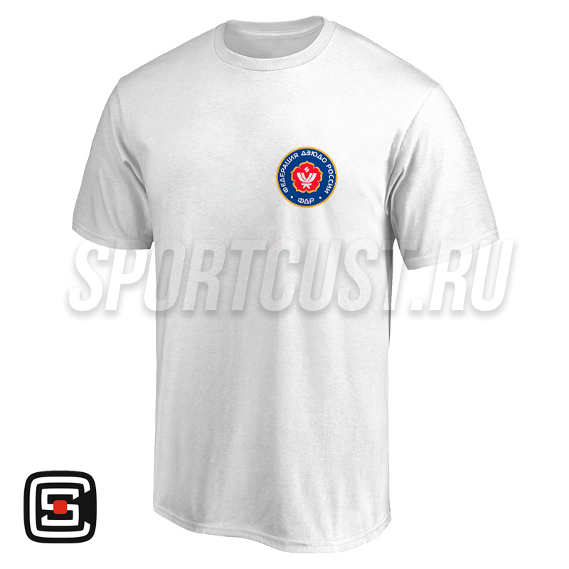 Футболка дзюдо с 2 принтами «JUDO 64» (Саратов) 004wbl