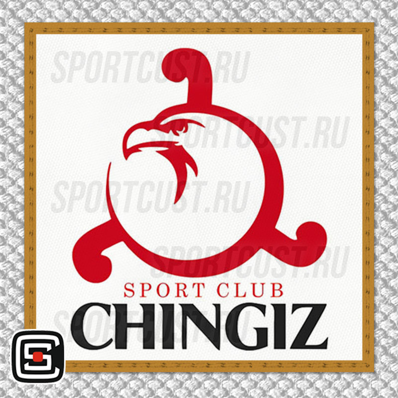 Нашивка на грудь кимоно SC «Chingiz» (Назрань) 001w